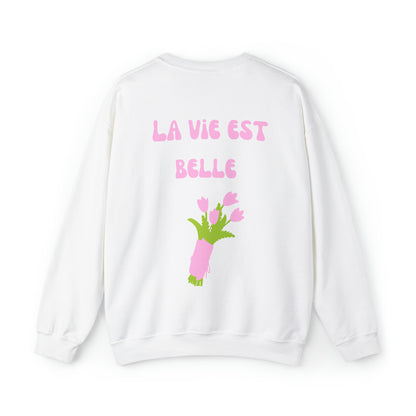 La Vie Est Belle crewneck sweatshirt